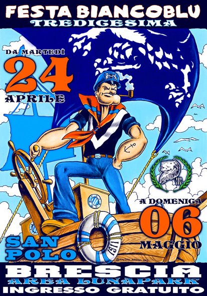 XIII Festa Biancoblu’: dal 24 aprile al 6 maggio a San Polo – Brescia – Area Spettacoli Viaggianti (Luna&nbsp;Park)
