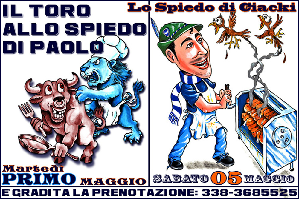 1° Maggio: il “toro allo spiedo” di Paolo. Festeggiare per non dimenticare…