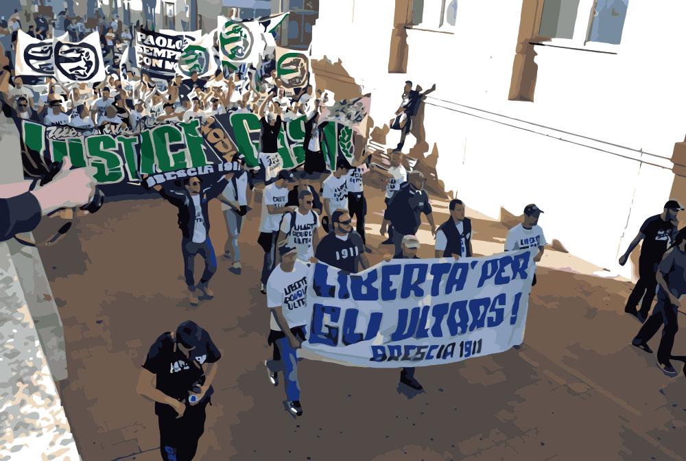 Montpellier – Manifestazione Ultras –&nbsp;Resoconto