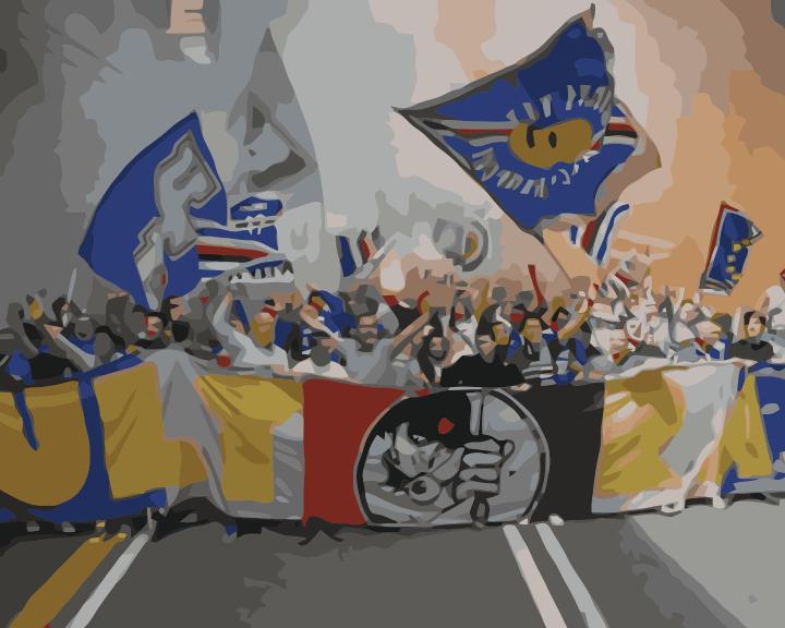 Bek – Ultras Tito Sampdoria – Trasferta a Parma senza&nbsp;tessera