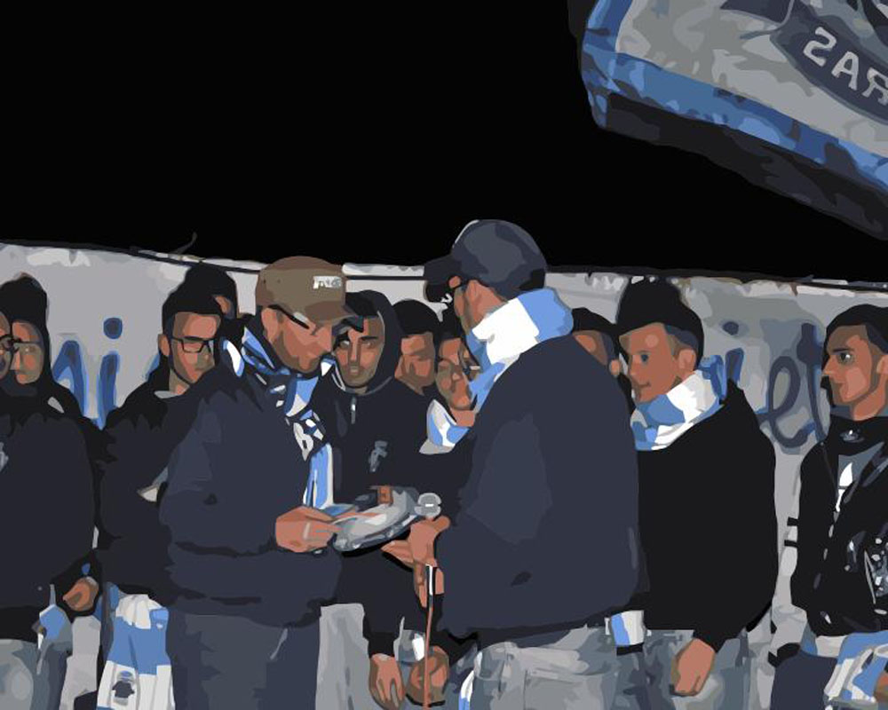 La Fasano Ultras si mobilita per Paolo Scaroni:&nbsp;servizio