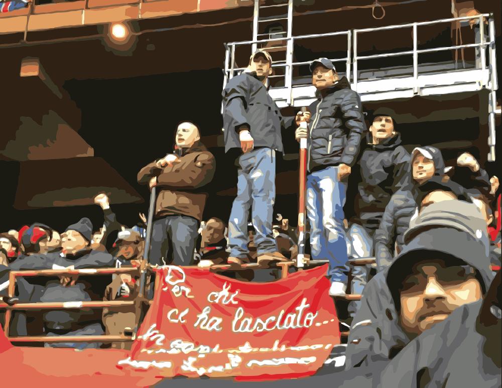 Genova 30 marzo 2013: la Gradinata Nord si mobilita per Paolo Scaroni – La telefonata di Roberto Scotto e il servizio di Dodicesimo in Campo