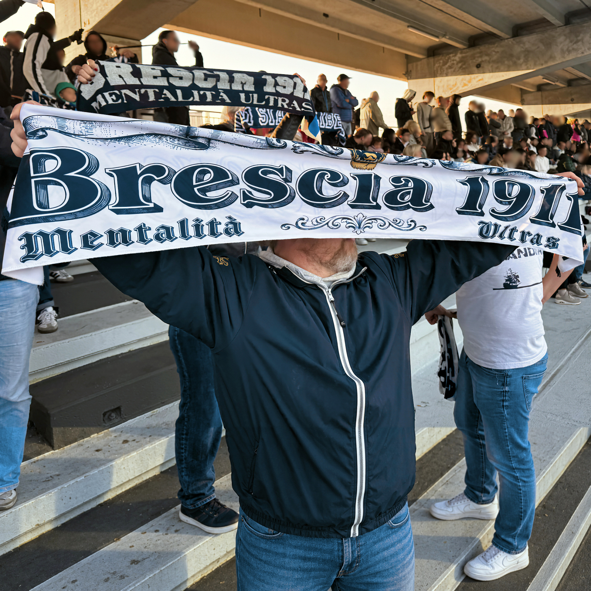 Montirone vs Brescia Fidelis: il tifo di Ultras Brescia 1911 sugli spalti, foto 12