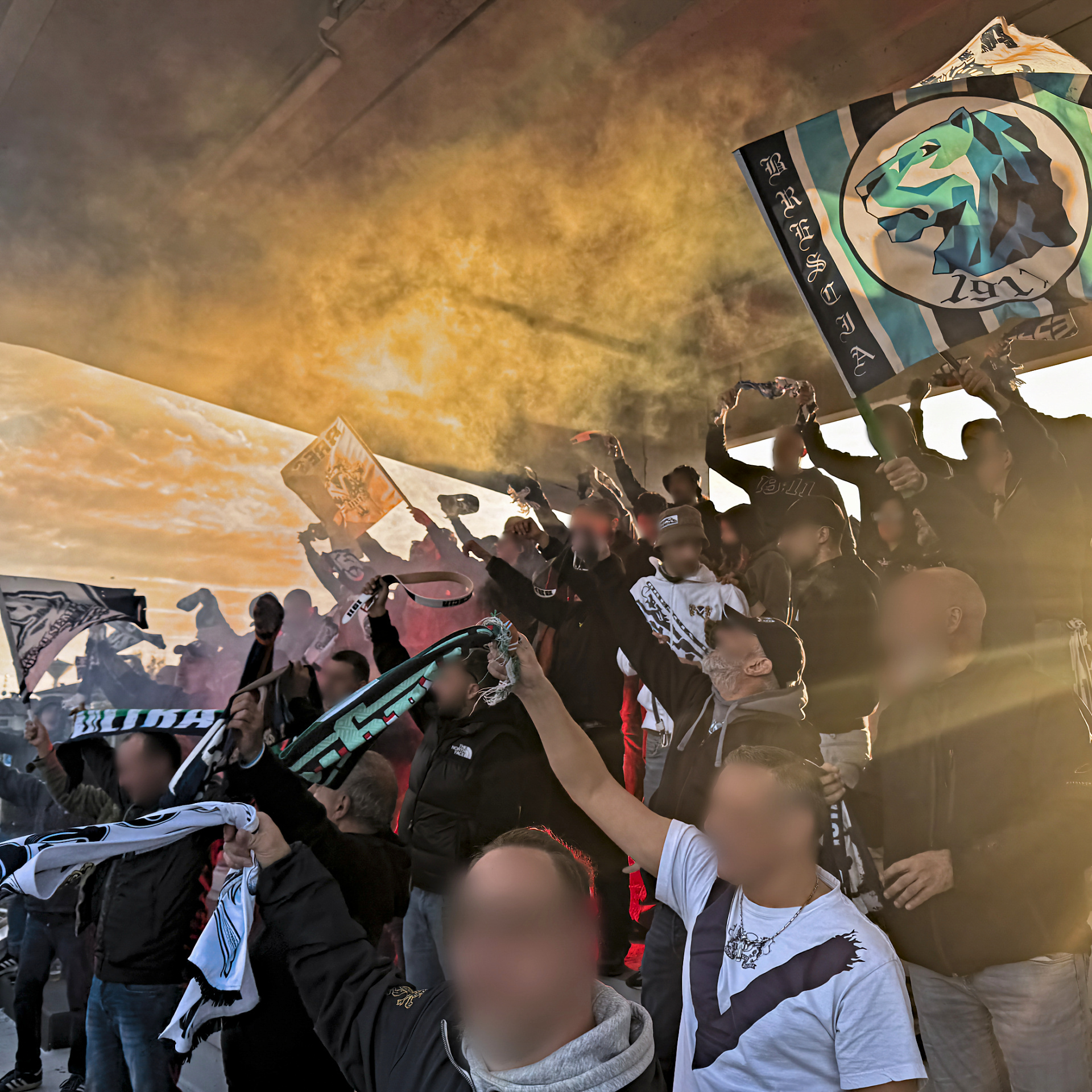 Montirone vs Brescia Fidelis: il tifo di Ultras Brescia 1911 sugli spalti, foto 2