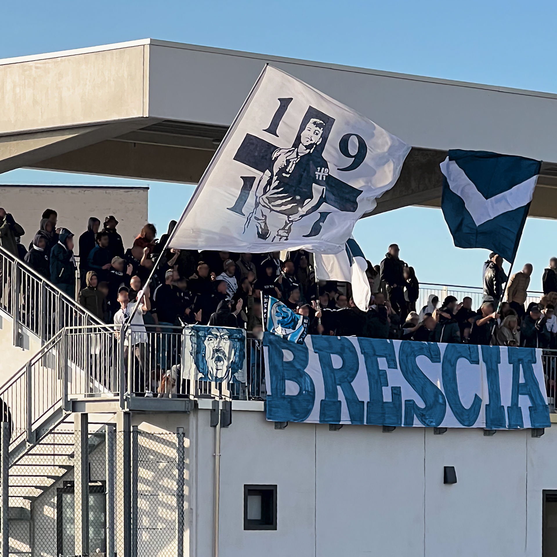Montirone vs Brescia Fidelis: il tifo di Ultras Brescia 1911 sugli spalti, foto 4