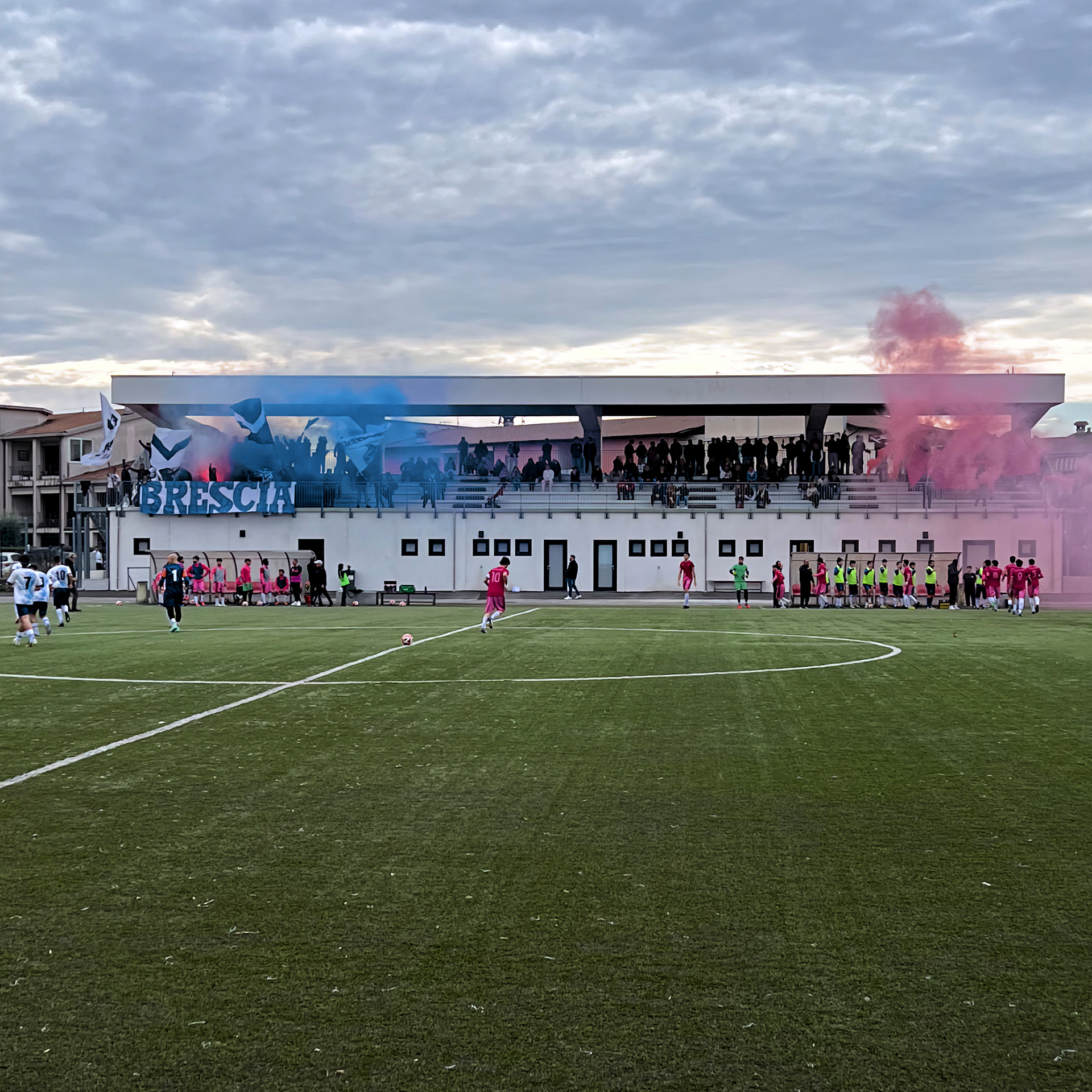 Montirone vs Brescia Fidelis: il tifo di Ultras Brescia 1911 sugli spalti, foto 6